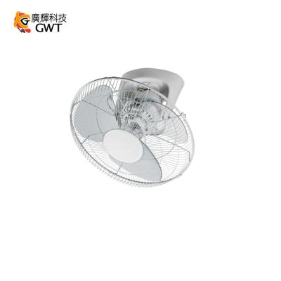 China 16 Inch Wall-mount Plastic Oscillating Fan / Ceiling Fan With 3 Speeds Setting For Small Room Ventilador CE for sale