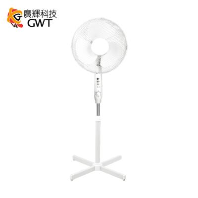 China 16 Inch CE Plastic Oscillating 3 Speed ​​Pedestal Stand Fan Timer Ventilador Air Cooling for sale