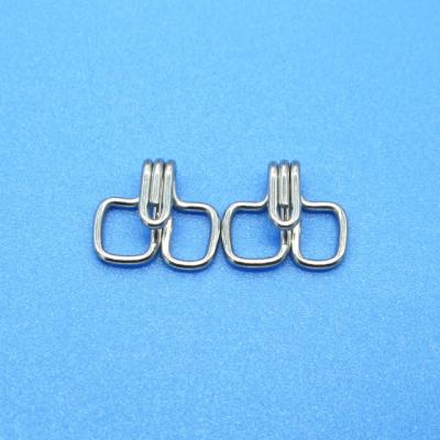 China Nickel Free Garment Accessory Corset Metal Hook And Eye Size Tied Wholesale for sale