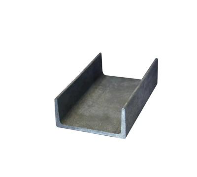 China Channel steel for construction factory price galvanized steel profiles price /channel unit weight 41x41 steel channel profile for sale