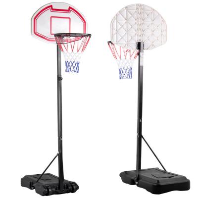 China Outdoor Adjustable Portable Basketball Rack Net Game 1.9m-2.5m Hoop for sale