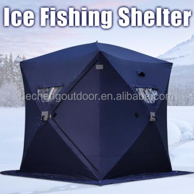 China AUTOMATIC 2 Person Pop Up Ice Fishing Tent for sale