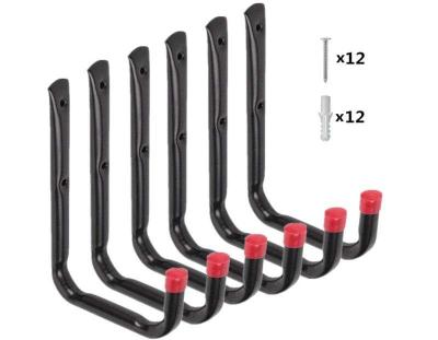 China Heavy Duty Storage Wall Mounted Hook Set Hot Sale Storage Hooks+Screws for sale