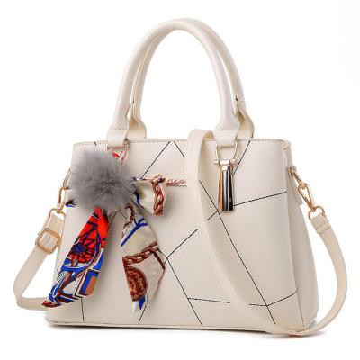 China Promotional Bags Women PU Handbags Women Fashoion Handbag PU Leather Wholesale Designer Hard Leather Handbags for sale