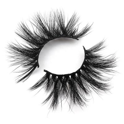 China Natural Long Most Hot Selling 18mm Hand Made Wholesale Private Label False 3d Mink Eyelashes 100% Natural Lashes for sale