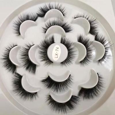 China Natural Magnetic Eyelashes With Industry Eyelash Magnet Case With Tweezers Gift for sale