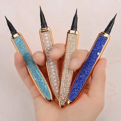 China New Diamond EYE Magic Eyeliner Pen Private Label lashglue pen adhesive eyeliner for sale