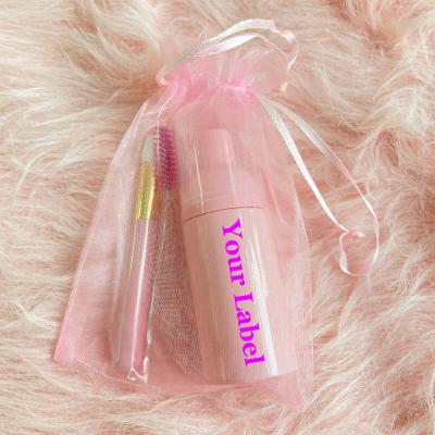 China Eyelash Extension Tools Whips Foaming Shampoo Detergent For Eyelash Extension With Customized Logo for sale