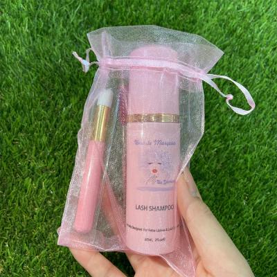 China Wholesale Eyelash Extension Tools Wicks Shampoo Foam Detergent For Eyelash Extension With Your Own Brand for sale