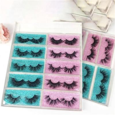 China Bulk Natural Luxury 3d Mink Wicks Fur Mink Wicks Lashes Circle Wholesale Box for sale