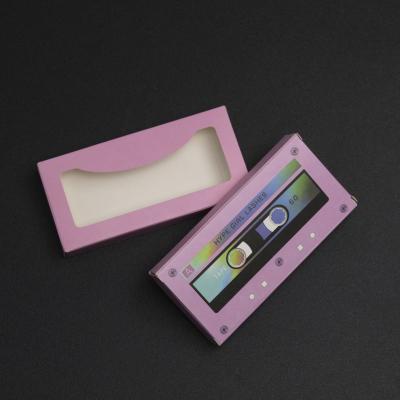 China Wholesale Long Natural 3d Mink Lash Boxes All Styles Eyelash Packaging Private Label Custom Eyelash Box for sale