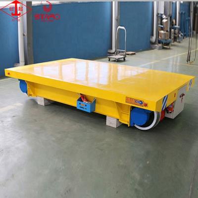 China Trackless Workshop Material Handling Equipment Coil Transfer Cart For Workshop for sale