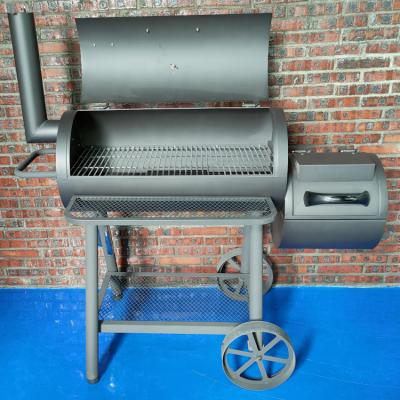 China Adjustable Height Smoker Barbecue Grill Wood Charcoal Smoker With Original Workmanship And Competitive Price for sale