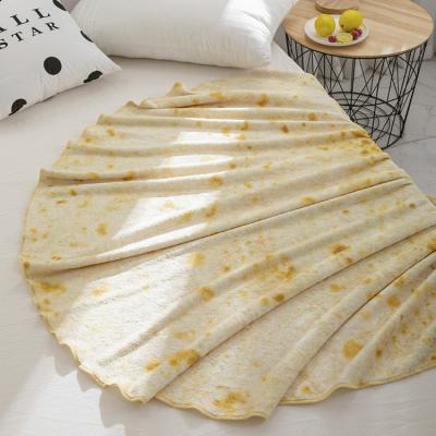 China QUICK DRY Hot Sale Food Burrito Pattern Wrap Pizza Tortilla Cover for sale