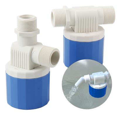 China Vertical Plastic Water Tank Ball Float Valve Automatic Water Level Control Valve 3/4 Inch Mini General Size for sale