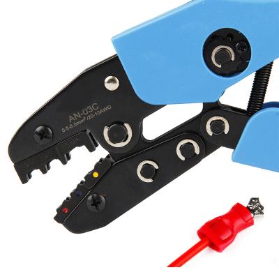 China High Quality Insulated Wire Crimp Crimp Pliers A.W.G. 20-9 Terminal Ratchet Crimp Tool 0.5-6mm2 for sale