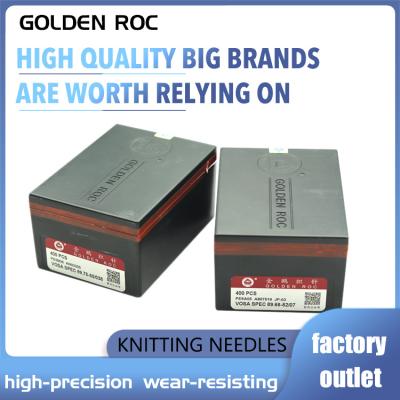 China Spare Part ROC Original Stainless Steel Needle Circular Knitting Machine Knitting Needle GOLDEN for sale