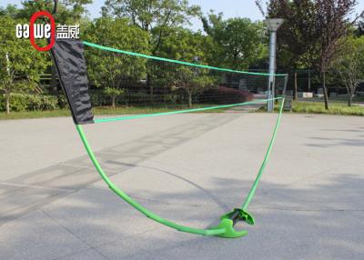 China Garden / Backyard Rigid Folding Badminton Set With Metal Poles Easy To Install for sale