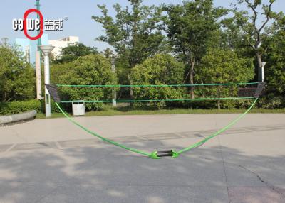 China Easy Set Up Outdoor Badminton Easy Set with Freestanding Base Customized Color for sale