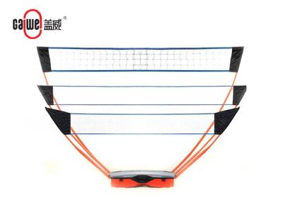 China Red 3 In 1 Tennis Badminton And Volleyball Set PP / PC / PS Material 4.5KGS kids play game for sale