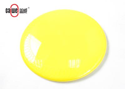 China Yellow Frisbee Flying Disc For Children Training Pets Weather / Dust Proof for sale