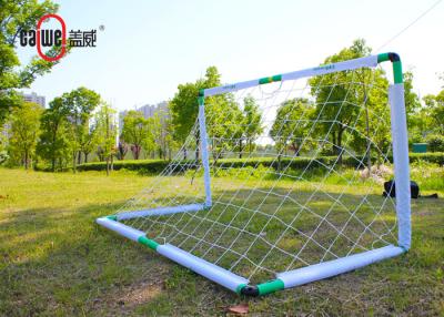 China Interior / Outside Football Goal Nets Compact Design With White Mesh Net for sale