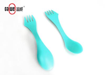 China Multi Color Picnic Spoon Fork Knife In One With Customized Logo 8g Weight for sale