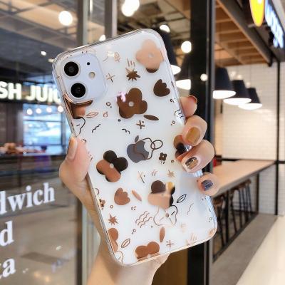 China Trending New Tpu Products For iPhone 12, Glitter Bling Printing TPU Case Mobile Phone Cover For iPhone 11 pro XS Max XR X for sale