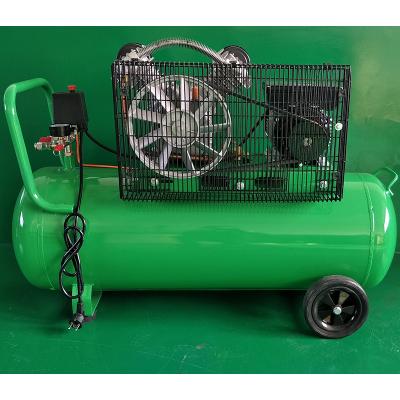 China High Quality Hotels Excellent New Design Belt Driven Air Compressor /Portable 100 Liter Air Compressor for sale