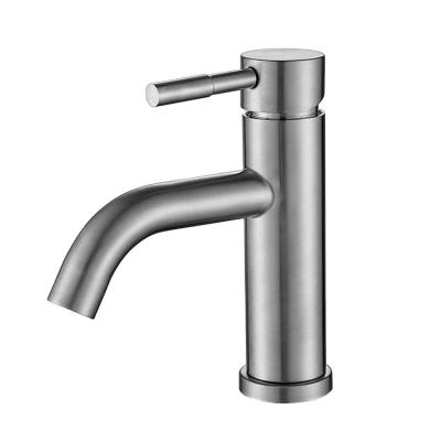 China Sense Faucets Stainless Steel Bathroom Deck Mounted Touchless Kitchen Faucet for sale