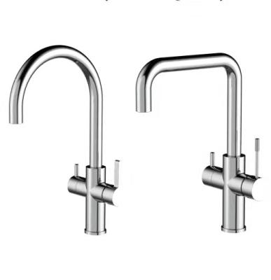 China Other Luxury Hot Heavy Duty 5 in 1 Kitchen Boiling Cooling Sparkling Water Tap Taps and Cold Hot Water Mixer Filtration Faucets for sale