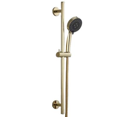 China Modern Mixing Valve Single Showers And Bathroom Showers Rod 5-Function Adjustable Hand Held Faucets And Shower For Bathrooms for sale