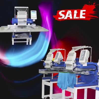 China HOLiAUMA Embroidery of Hat/T-shirt/Flat/3D/Towel/Leather/Jacket 1 head single head embroidery machine one head embroidery machine for 5 years warranty for sale