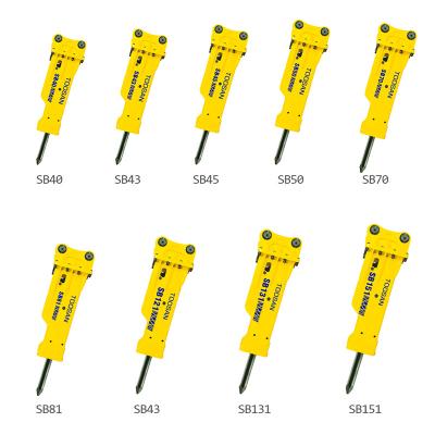 China Construction machinery sells high quality materials box-shaped silent hydraulic workshop construction breaker hydraulic breaker for sale