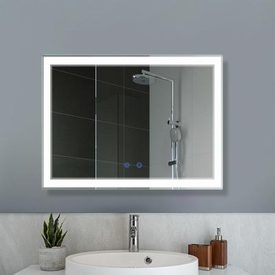 China Magnifying function stainless steel material view can be customized free mirror bathroom HD copper villa decorative mirrors for sale