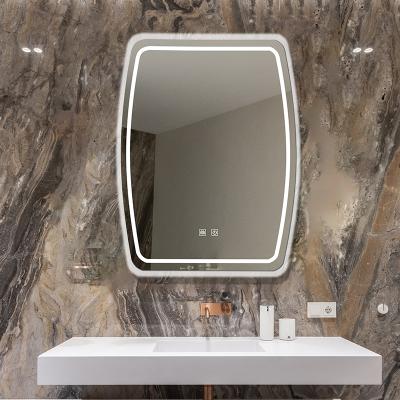 China TYPES LED Smart Magnifying Mirror Customize Waterproof Motherboard Living Room Corridor Led Mirrors Bathroom for sale