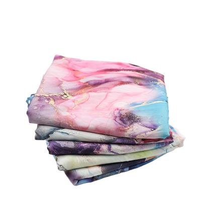 China Satin Printed Fashionable Women's Fabric Organic Woven Fabric for sale