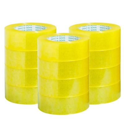 China Trustworthy Supplier Transparent Strong Waterproof Bopp Waterproof Packing Clear Tape for sale