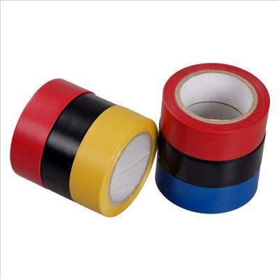 China Custom color and size pattern Waterproof PVC Insulation Adhesive Tape Gym Floor Protection Tape Safety PVC Electrical Marking Tape for sale