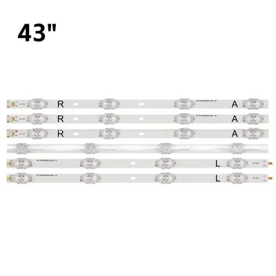 China XC-1572 LED TV Backlight RF-FP430005SE30-0801 A5 0064001827S for Xiaomi Mi 4S L43M5-5ARU Color Rendering Index Ra 76 for sale