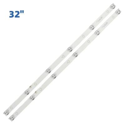 China 32H103W LED Backlight Strips XC-538 CC02320D562V08 320L 320E9 2X6 6S1P 1210 CC02320D562V04 32E9 2X6 16318 560MM 6V 6LED for sale