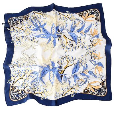 China Custom Designer Paisley Square Scarf Long Large Size Faux Cashmere Satin Silk Custom Printing Silk Styles for sale