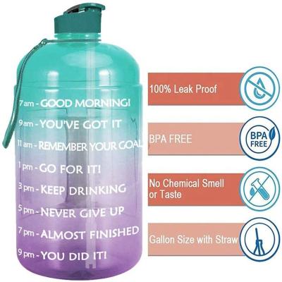 China 2021 New 3780ml Sustainable Sport Stimulating Frosted Water Bottle With Straw for sale