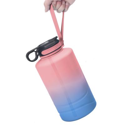 China Amazon Item Factory Price Newly Stored High Quality 2.2L Water Bottle Plastic Outdoor Water Bottles For Gym for sale