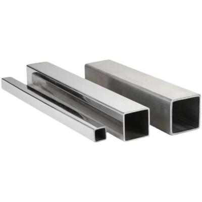 China Mirror Polished 304 Chemical Stainless Steel Pipe Square / Rectangle Stainless Steel Pipe for sale