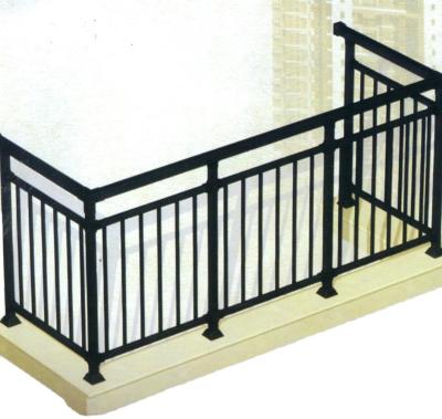 China Outdoor Metal Coating Aluminum Balcony Fence Decorations Aluminum Railing For Steps for sale