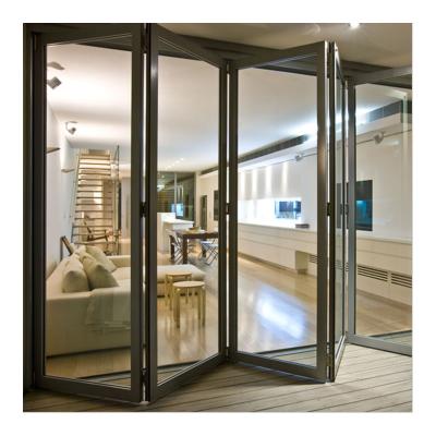 China Good Quality Magnetic Screen Soundproof Cheap Interior Folding Patio Door for sale