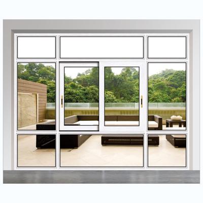 China Good Quality Aluminum Magnetic Glass Screen Horizontal Cheap Aluminum Sliding Window for sale