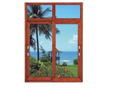 China Magnetic Screen Aluminum Sliding Windows Drawing, Office Sliding Stained Glass, Interior Sliding Stained Glass for sale