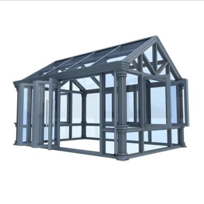 China Soundinsulation Affordable All Weather Custom Lifestyle Glass Enclosed Sunrooms Tied Sunroom Free Design for sale